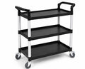 Trolley Black 3 Tier Service