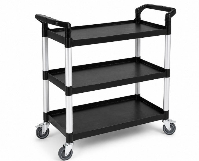 Trolley Black 3 Tier Service